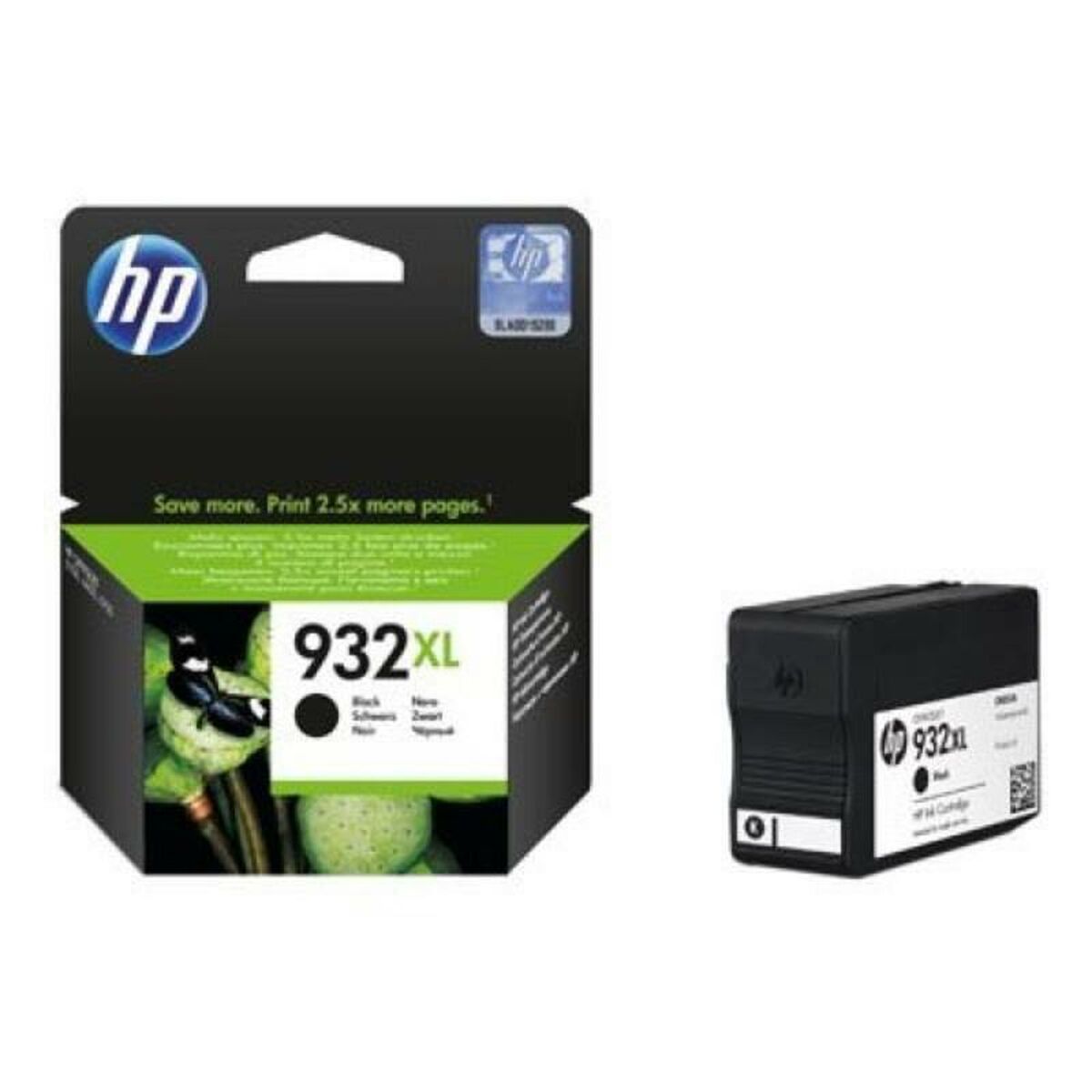 Alkunperäinen mustepatruuna HP CN053AE Musta